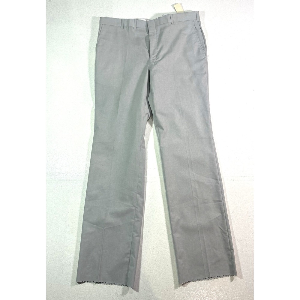 NEW vintage 90s deadstock mens gray John‎ Alexander dress pants trousers usa 38